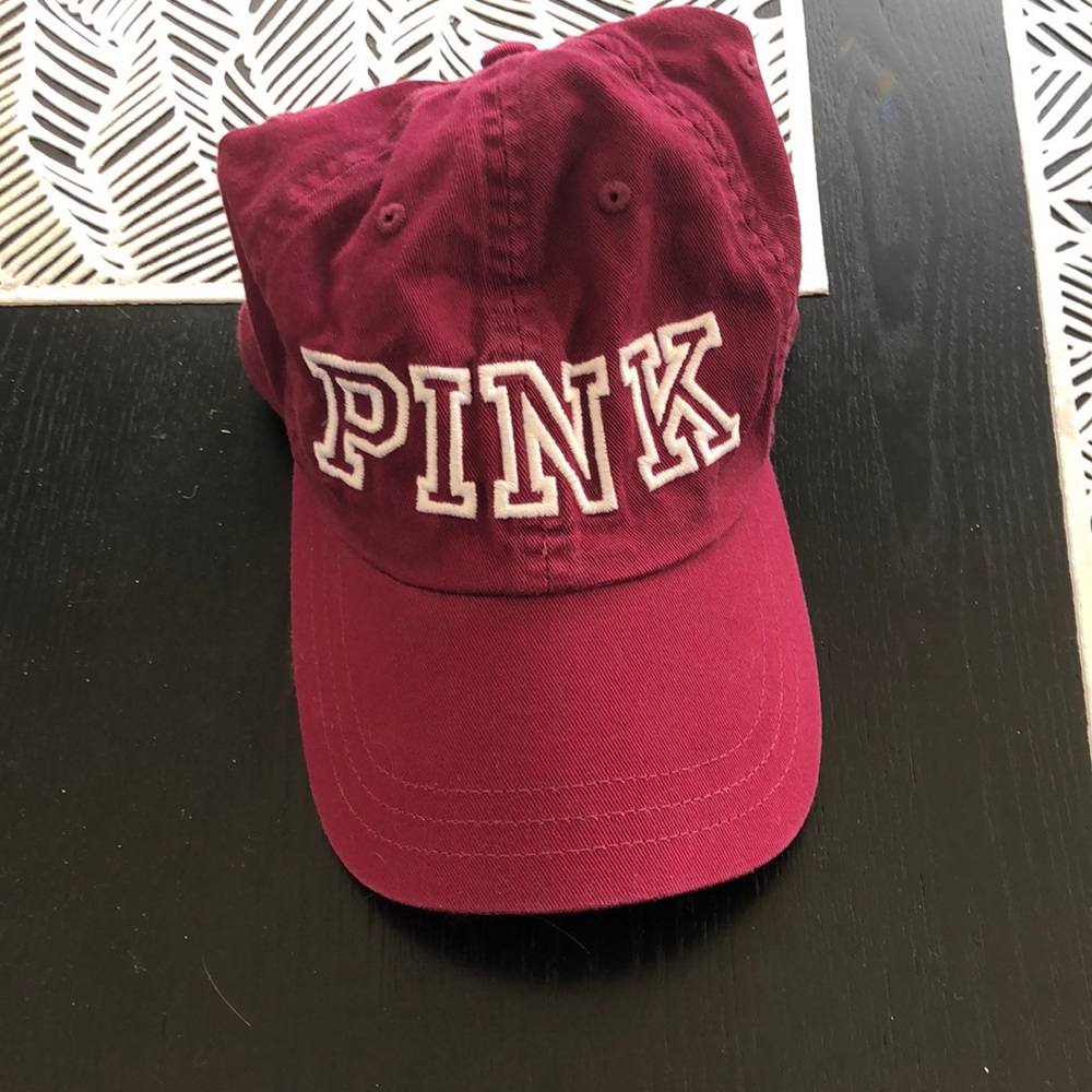 PINK baseball cap